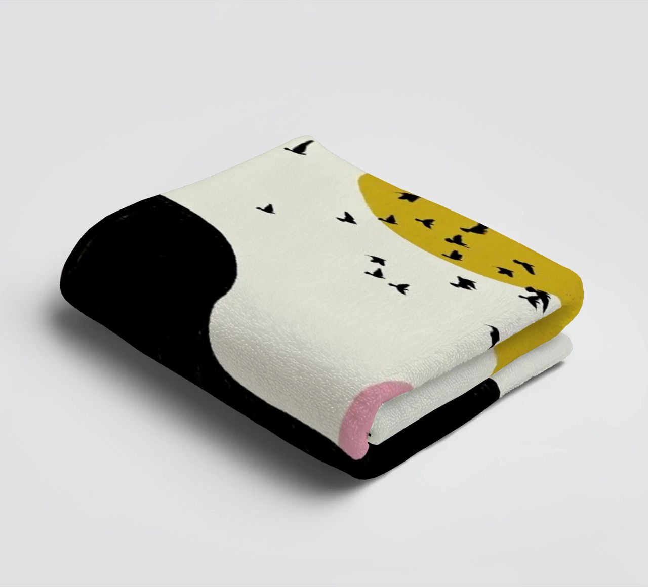 Flock Of Birds II towel by Pure