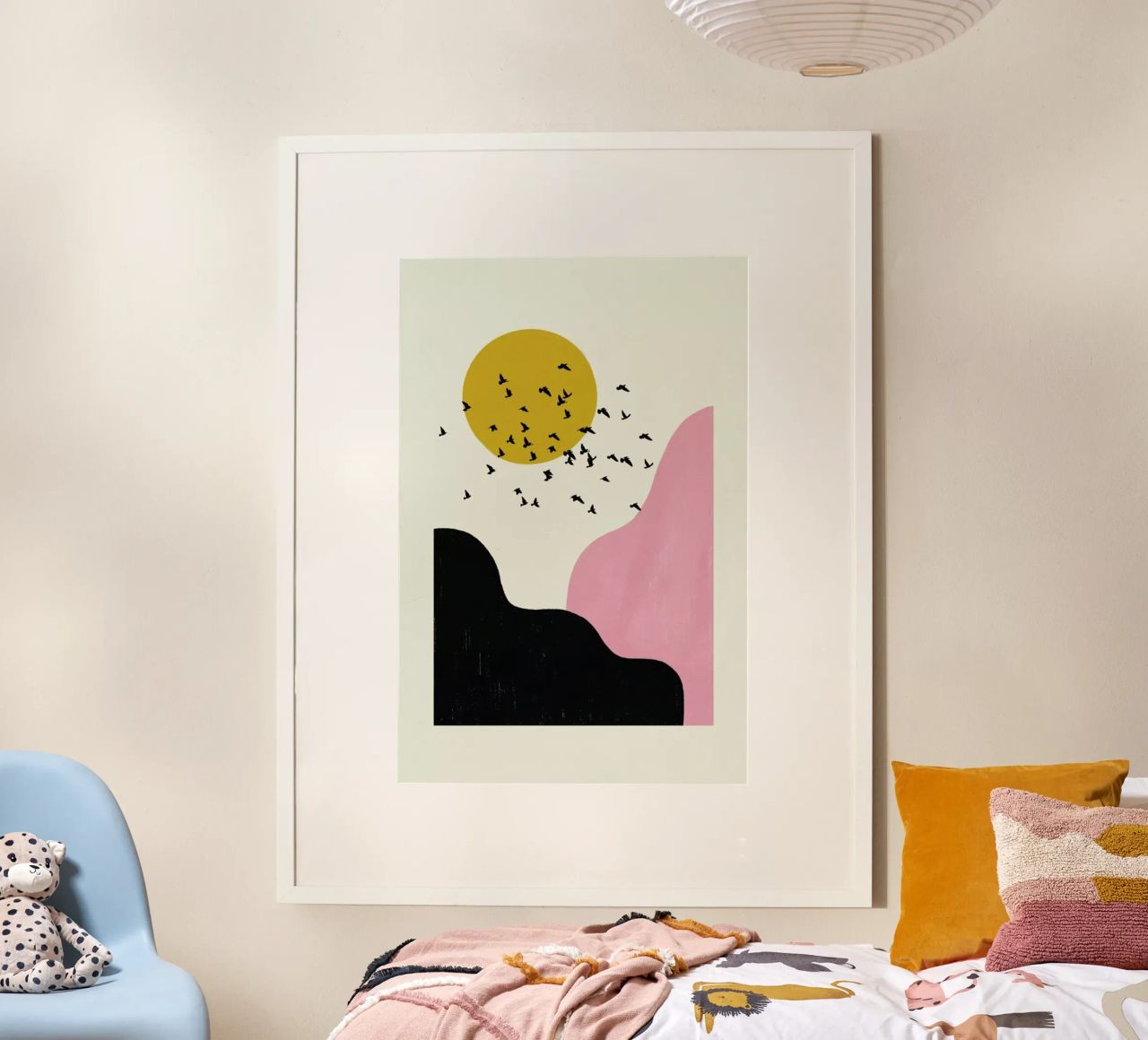 Flock Of Birds II poster by Pure