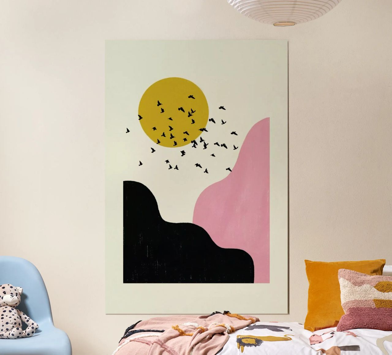 Flock Of Birds II poster by Pure