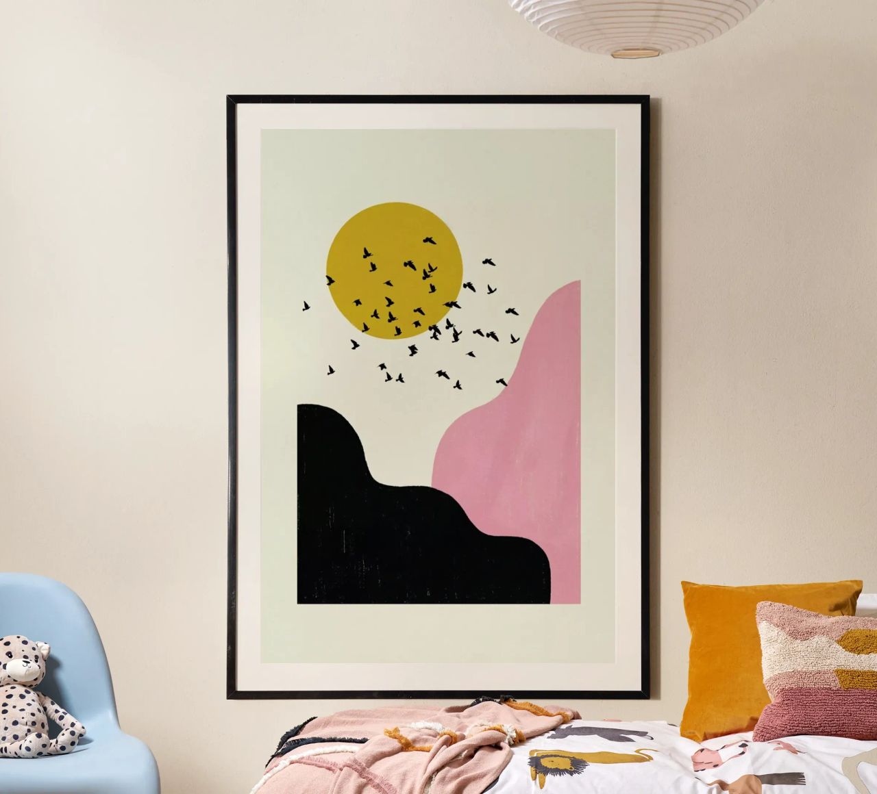 Flock Of Birds II poster by Pure