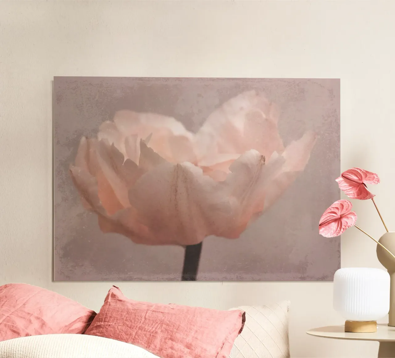 tulip dream poster con telaio in plastica da Visuelle Poesie am Wegesrand