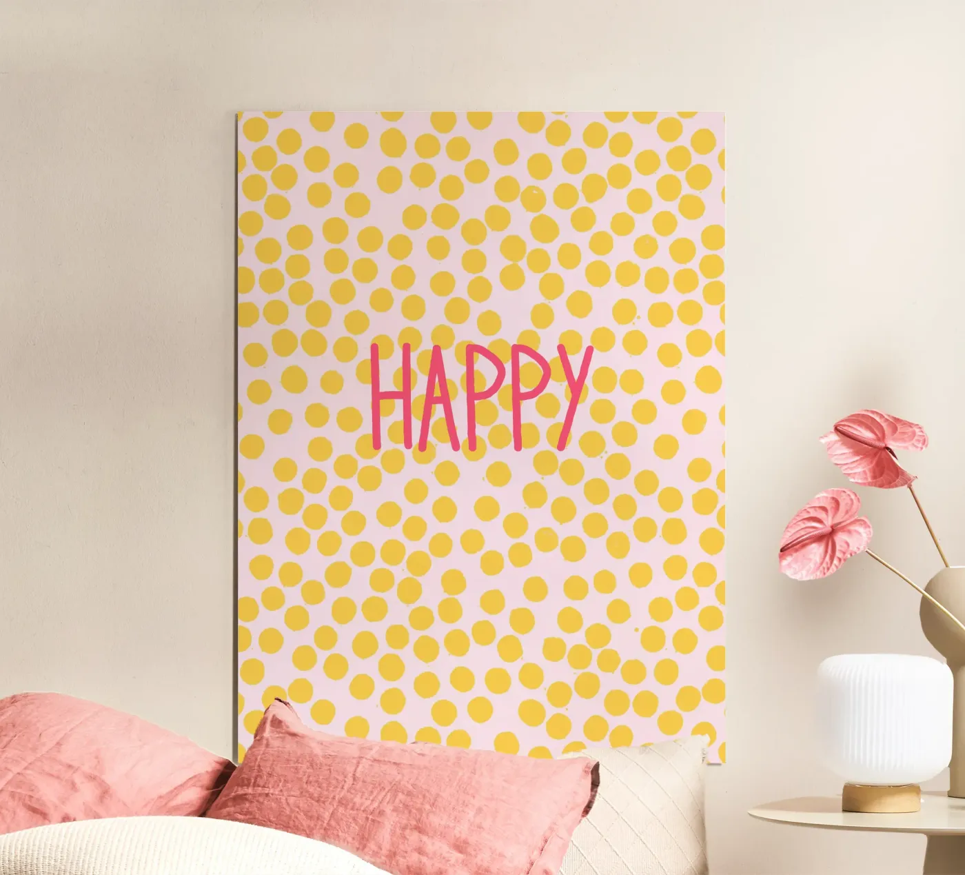 Happy Dots poster by All Colours