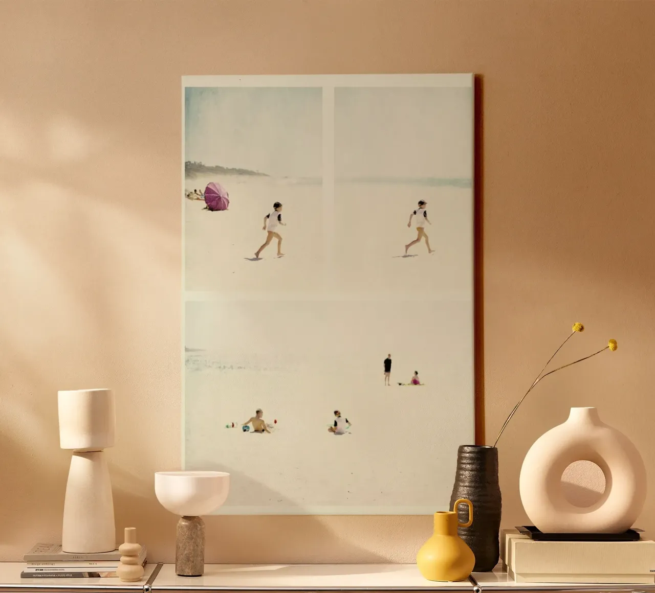 let's play 1 canvas met Baklijst van Ingrid Beddoes