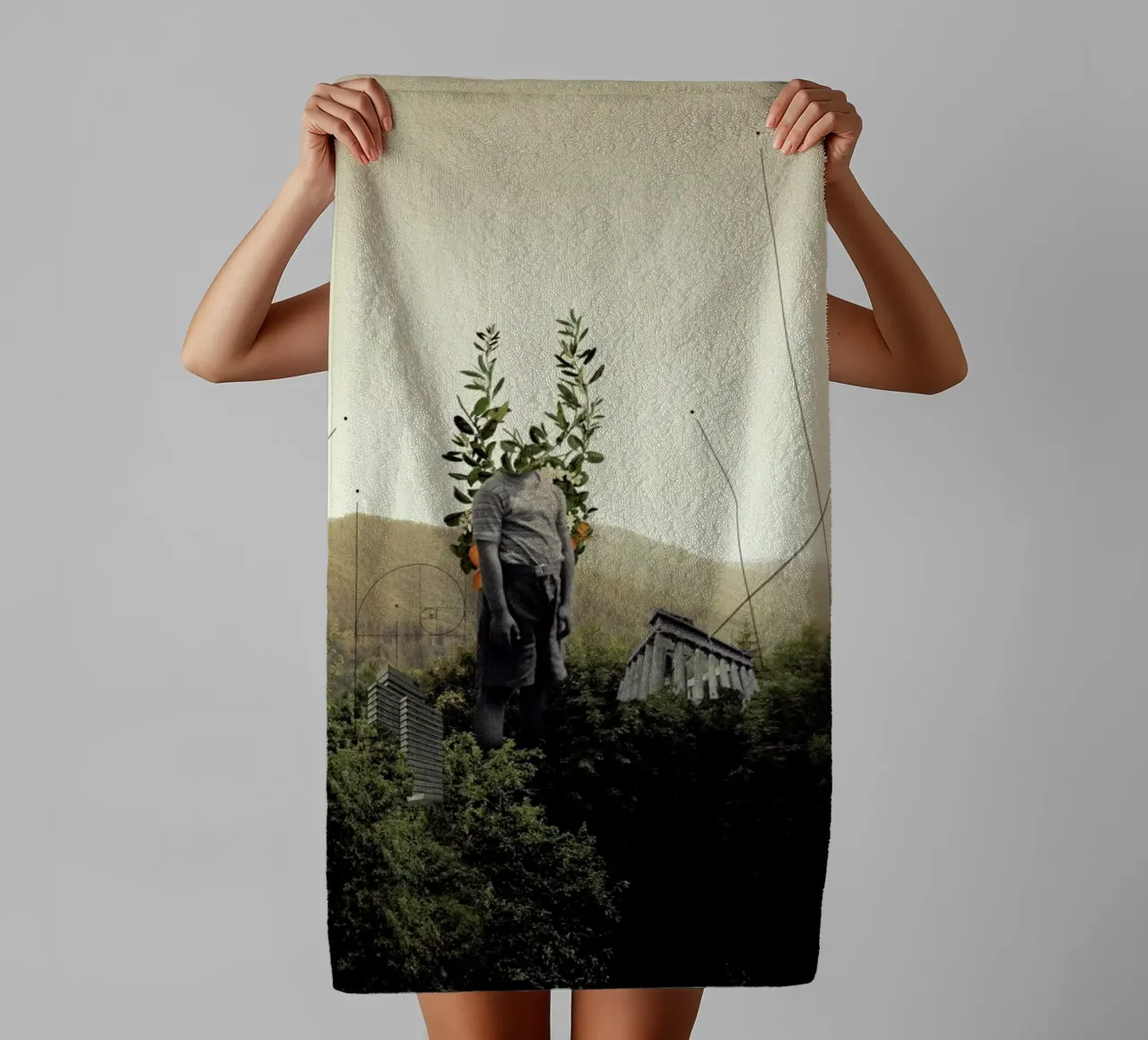 Forest Angel asciugamano da bagno da Frank Moth
