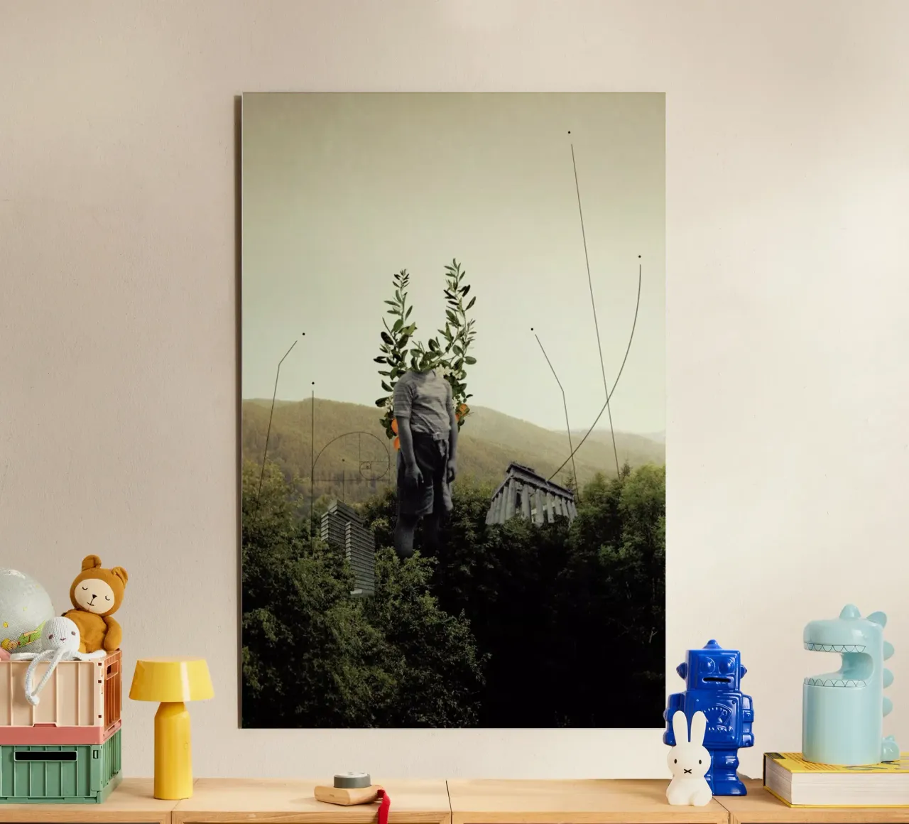 Forest Angel forex plate by Frank Moth