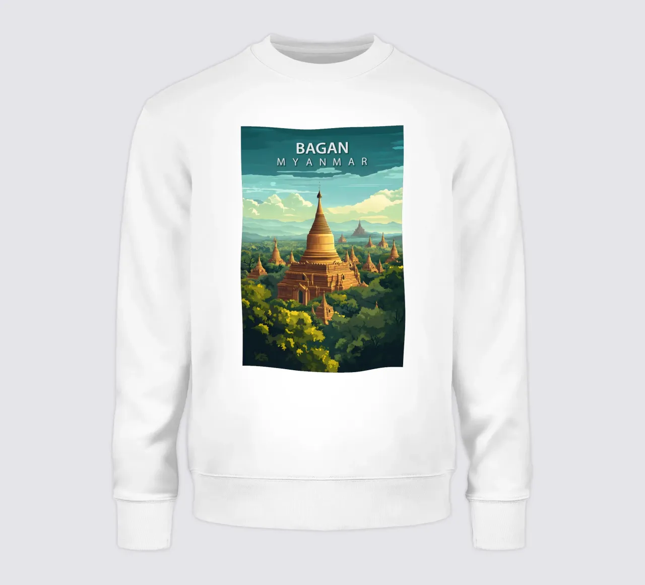 Bagan, Myanmar felpa da Wanderlust Vibes