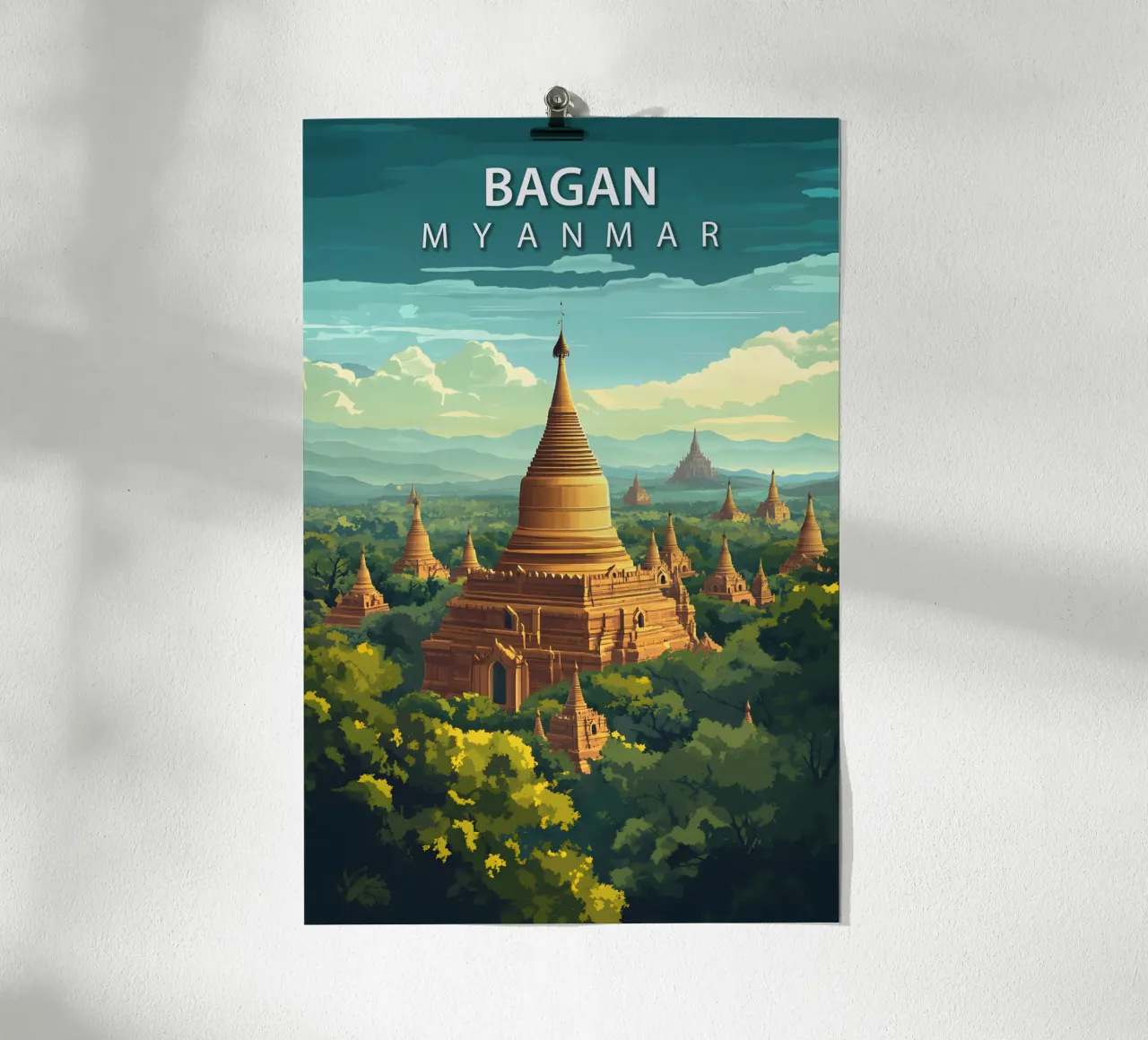 Bagan, Myanmar carta hahnemühle da Wanderlust Vibes