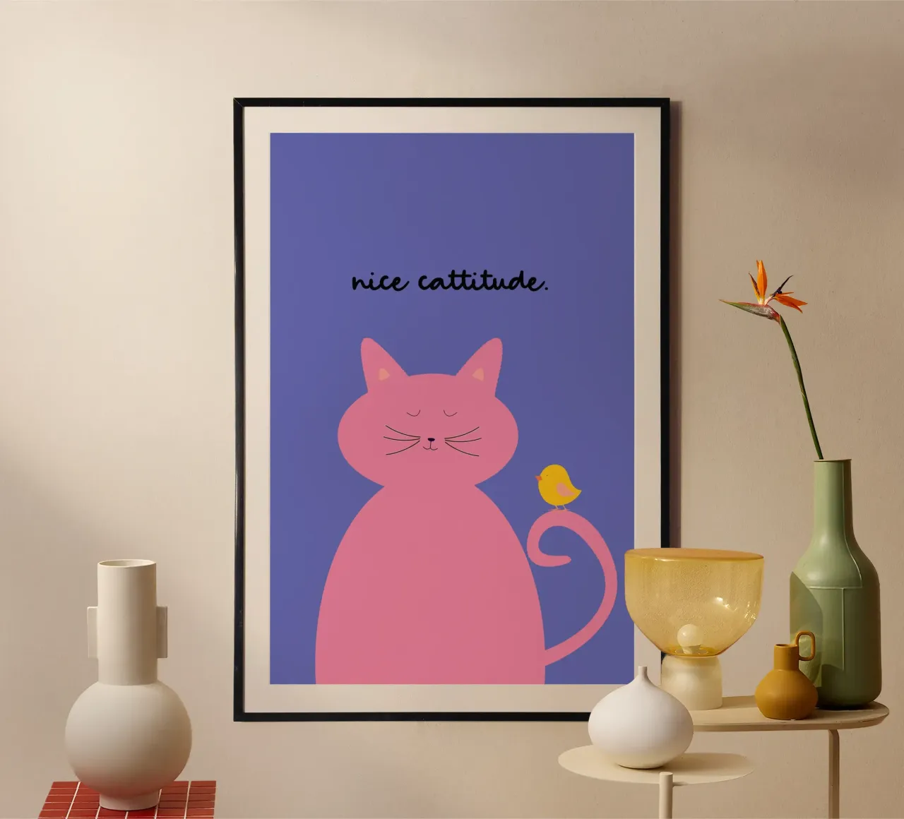 Nice Cattitude poster da maramirage