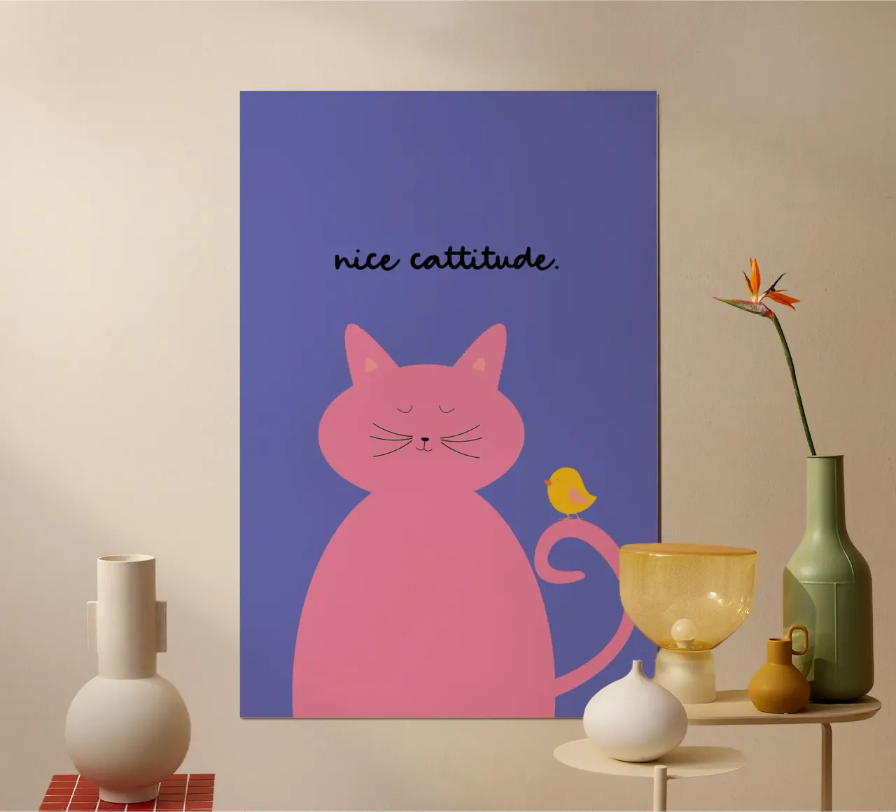 Nice Cattitude poster da maramirage