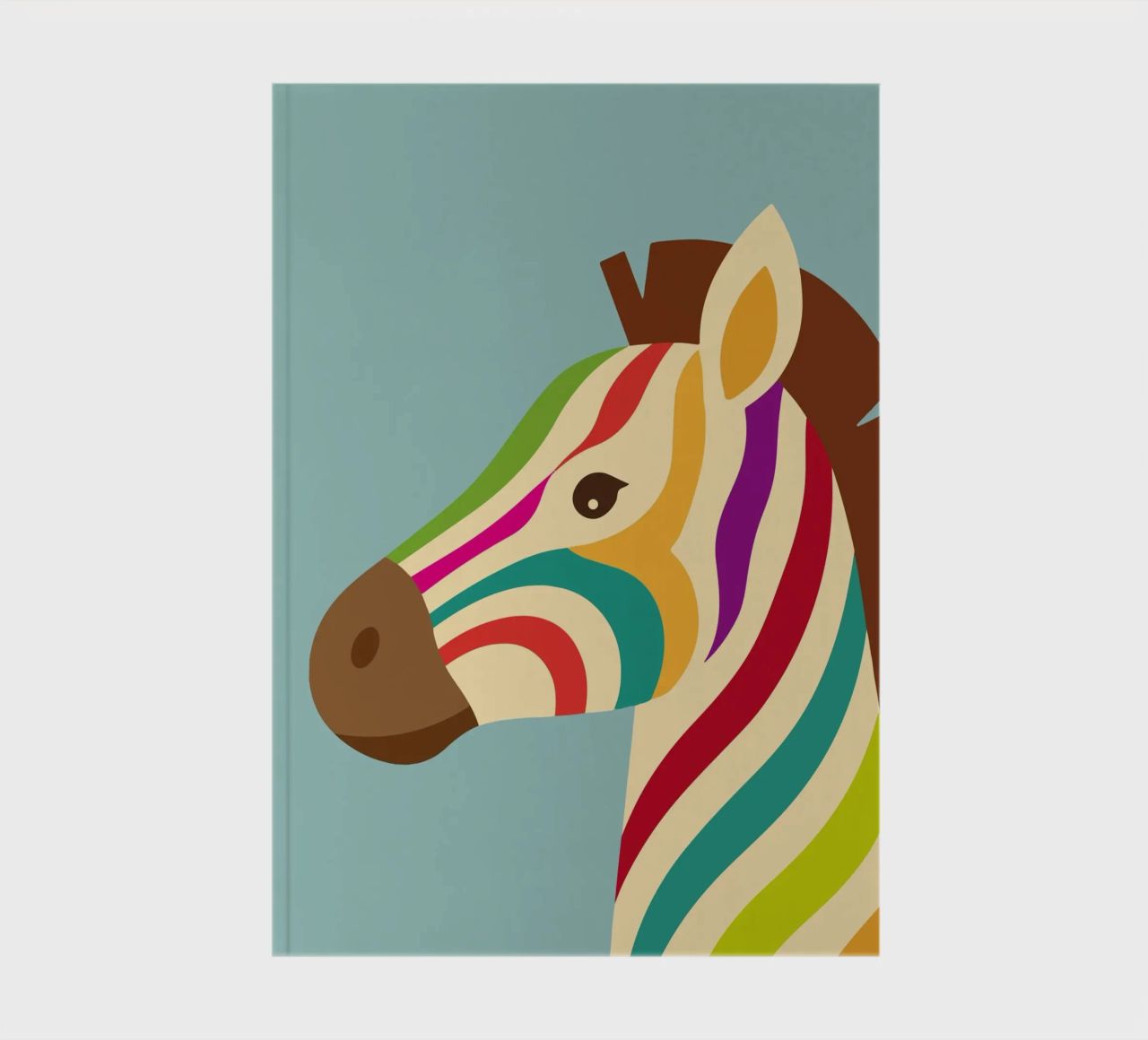 Zebra colorata - Look unico a strisce diario da namosh