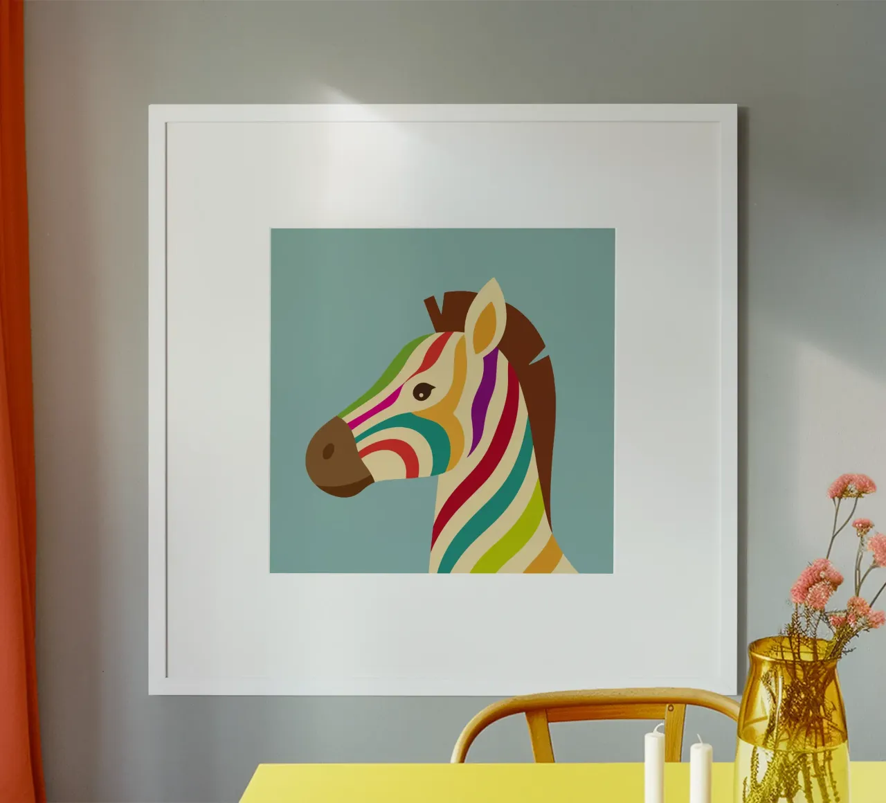 Zebra colorata - Look unico a strisce carta hahnemรผhle da namosh