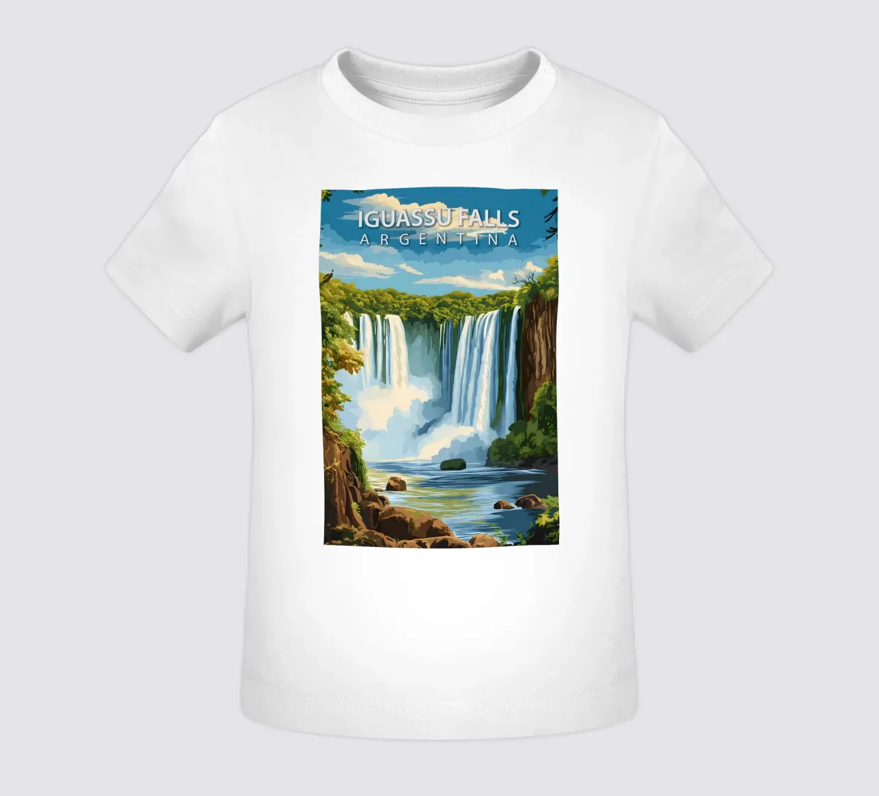 Cascate di Iguassu, Argentina maglietta neonato da Wanderlust Vibes