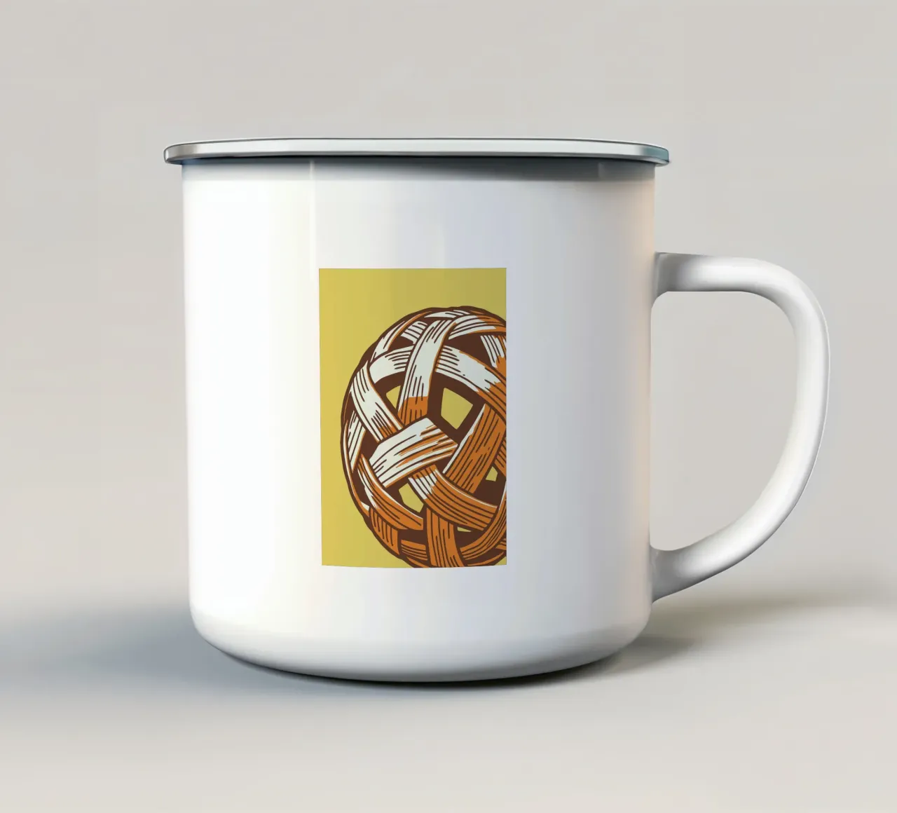 Palla Takraw tazza in smalto da SPORTS ONLY