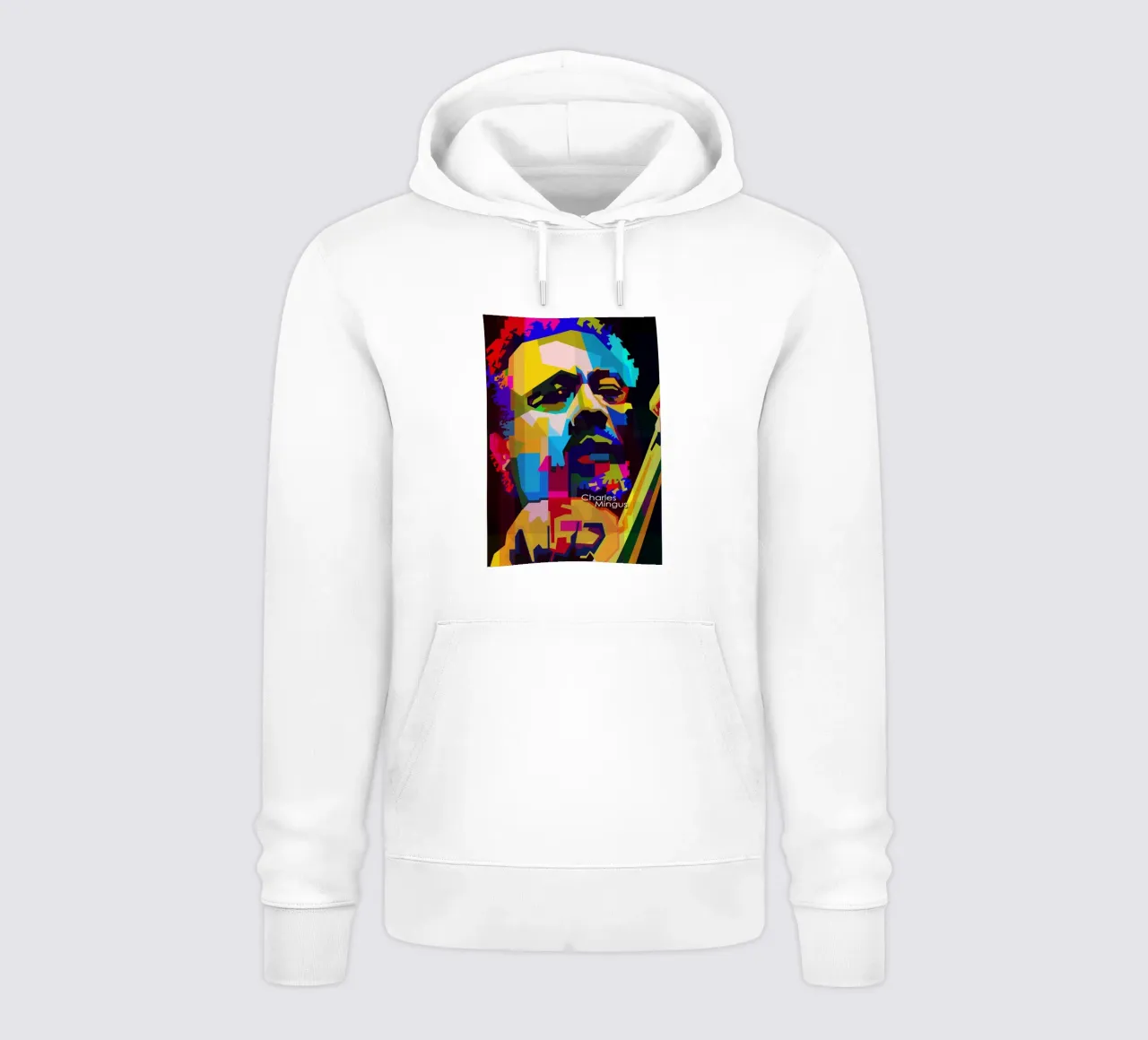 Charles Mingus Jazz Compositore Musicista WPAP Trending Now felpa con cappuccio da Artkreator