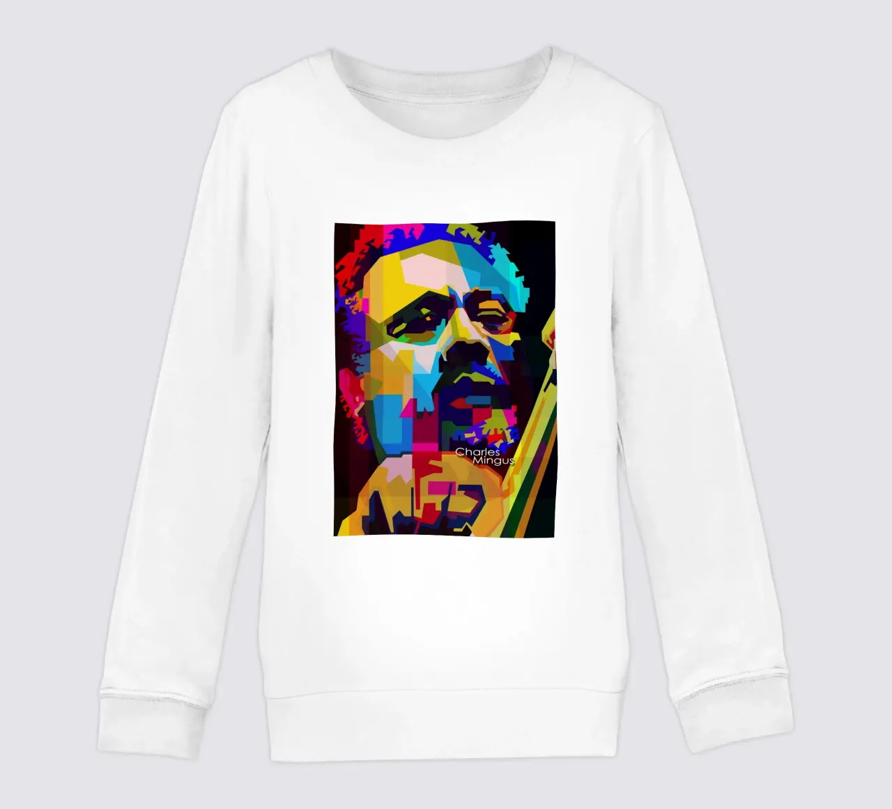 Charles Mingus Jazz Compositore Musicista WPAP Trending Now felpa bambino da Artkreator