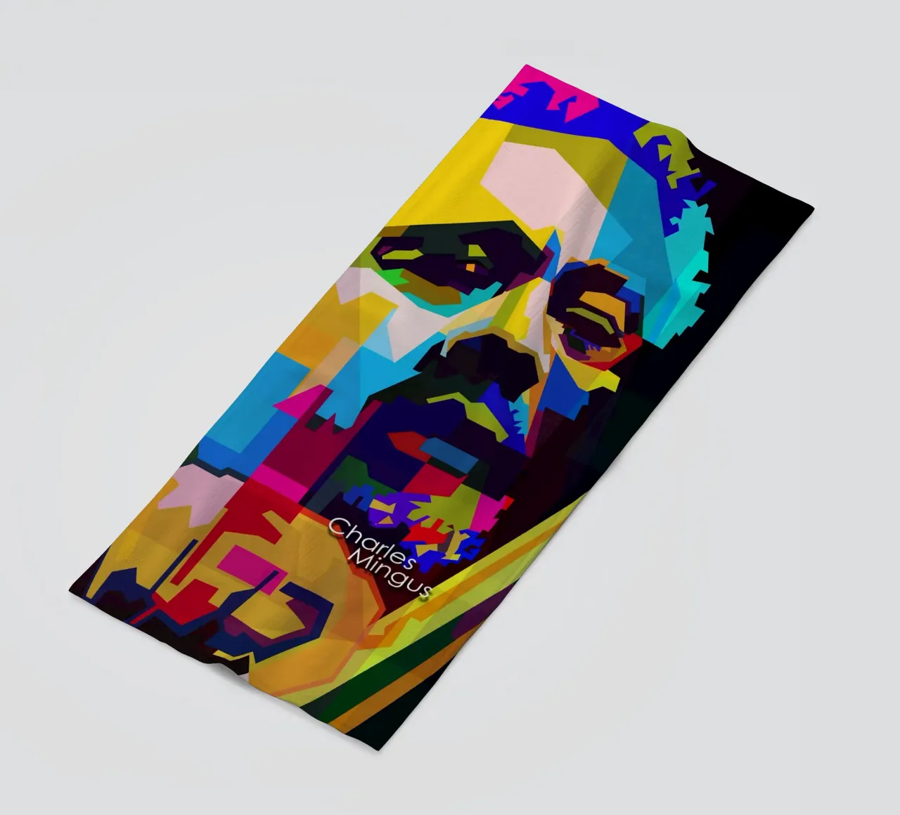 Charles Mingus Jazz Compositore Musicista WPAP Trending Now telo mare da Artkreator