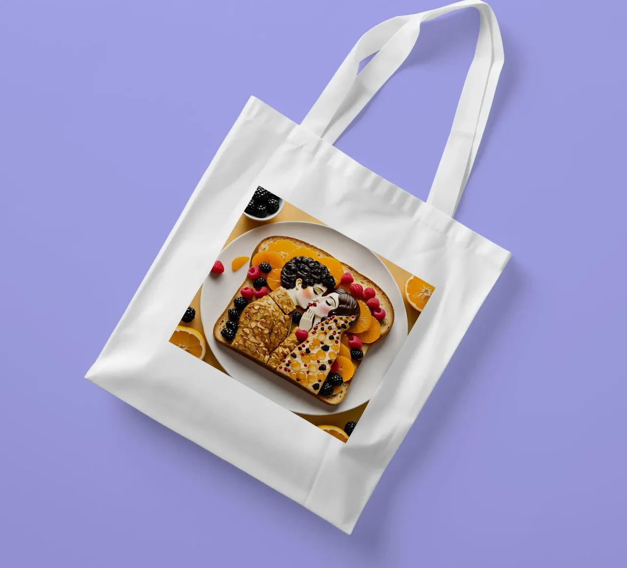 Toast Deko borsa in juta da kosinsart.gallery