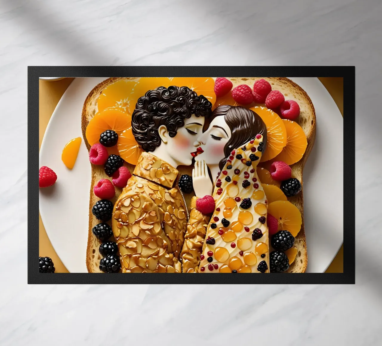Toast Deko doormat by kosinsart.gallery