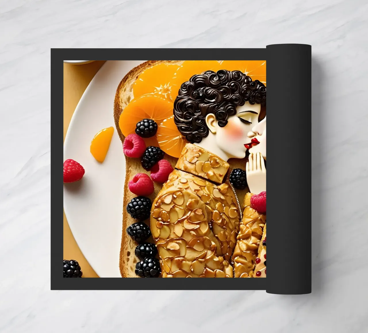 Toast Deko doormat by kosinsart.gallery