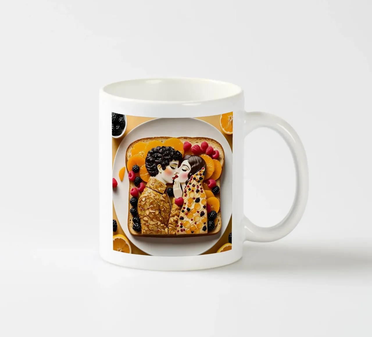 Toast Deko Keramik Tasse von kosinsart.gallery