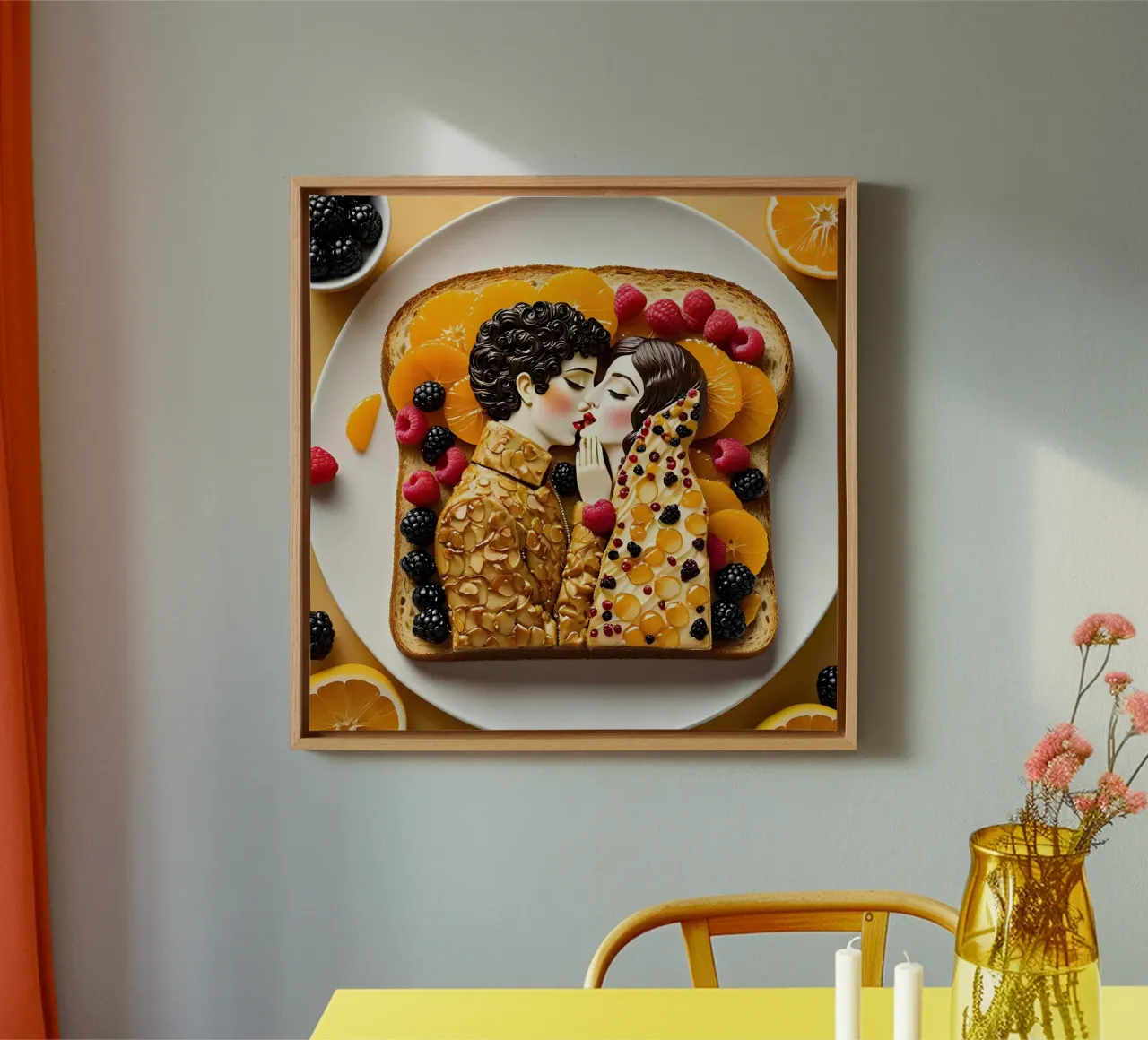 Toast Deko tela con Cornice a cassetta da kosinsart.gallery