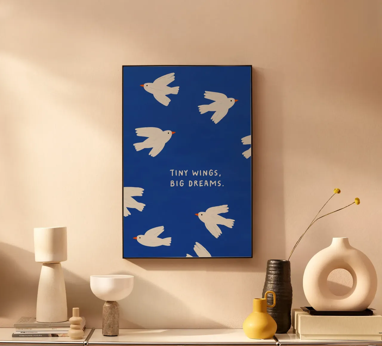 Tiny Wings, Big Dreams plexiglass da treechild