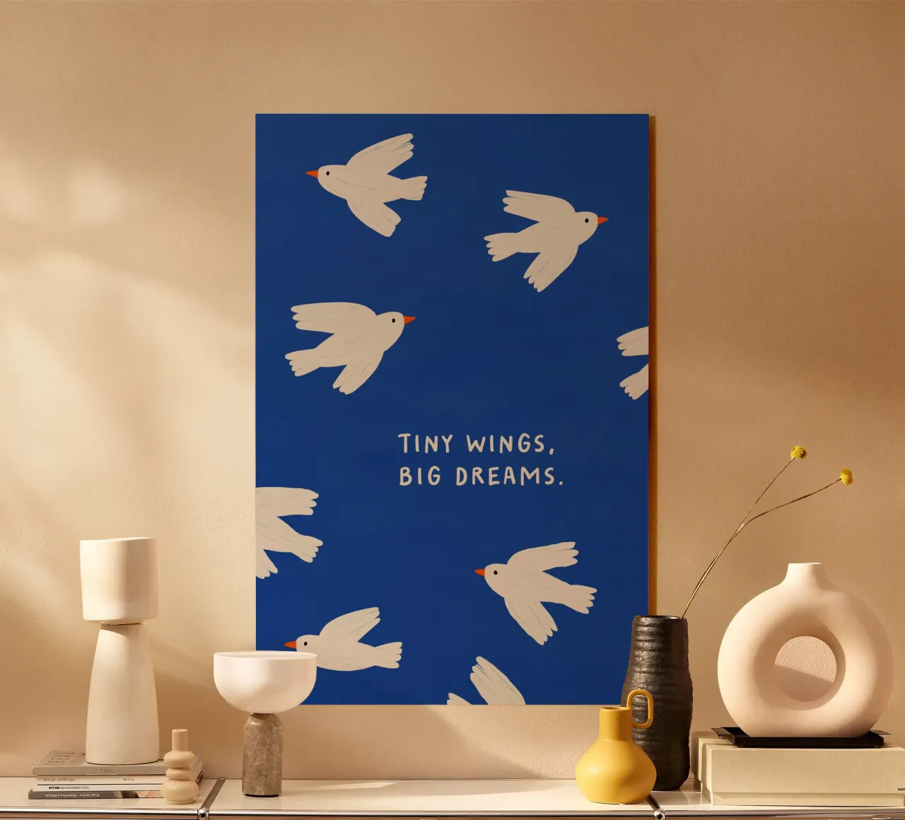 Tiny Wings, Big Dreams plexiglass da treechild