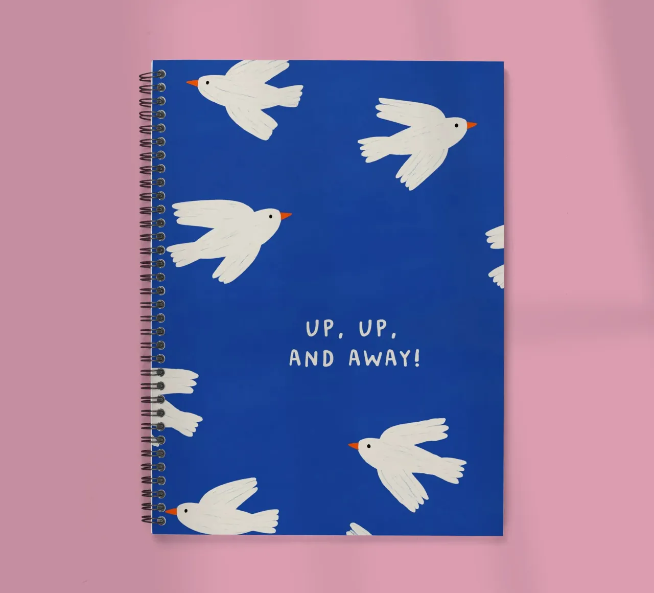 Up, Up And Away! spiral notebook by treechild
