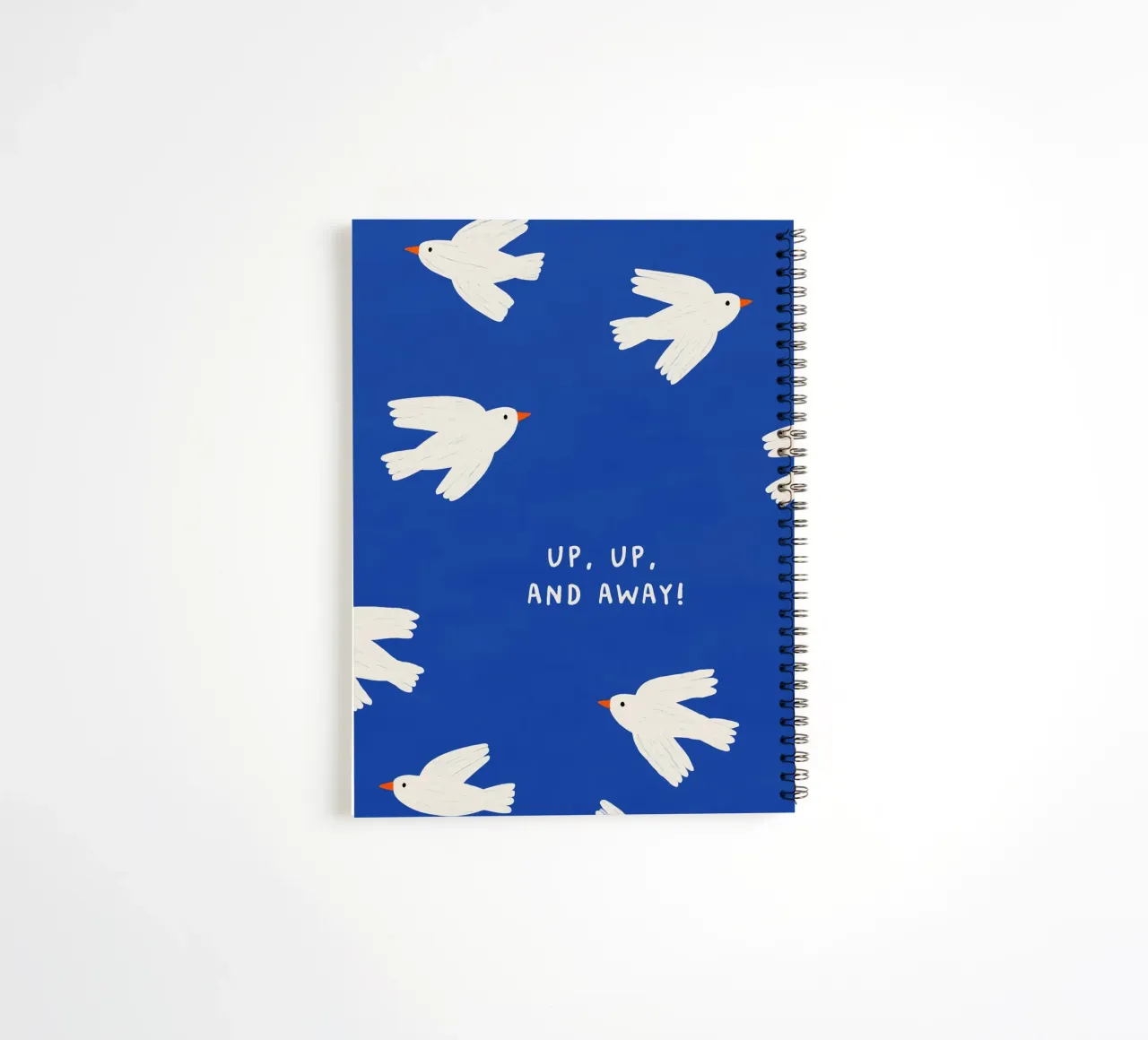 Up, Up And Away! spiral notebook by treechild
