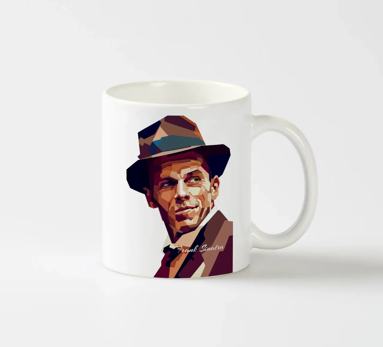 Frank Sinatra Classic Pop Trending Now tazza in ceramica da Artkreator