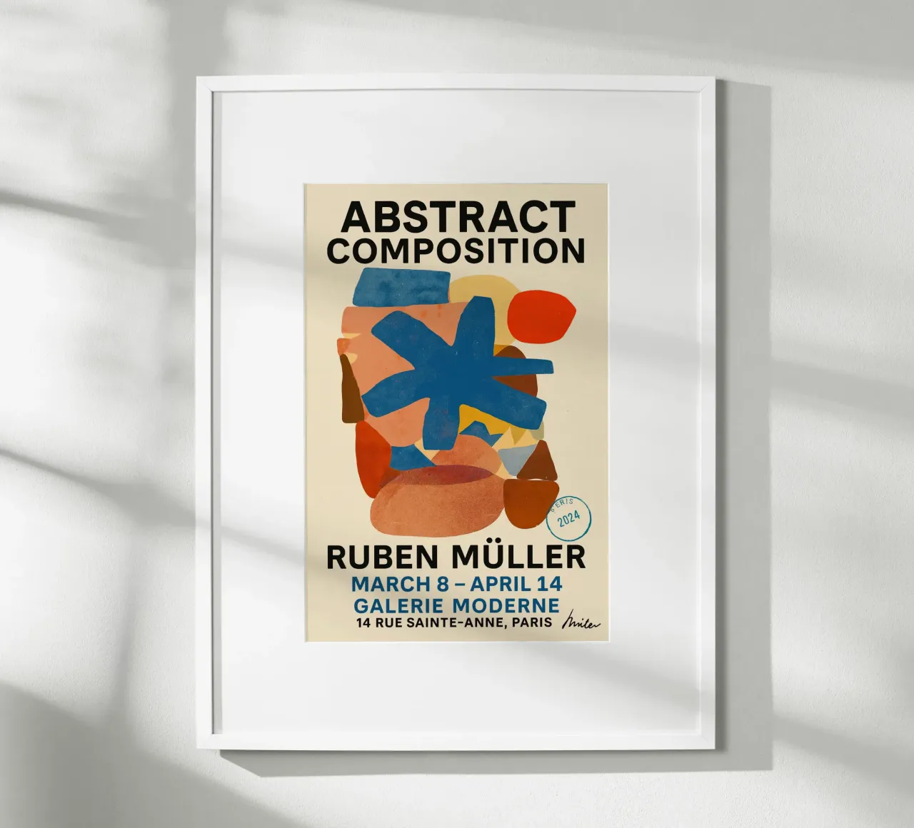 Abstract Composition Poster hahnemühle de treechild