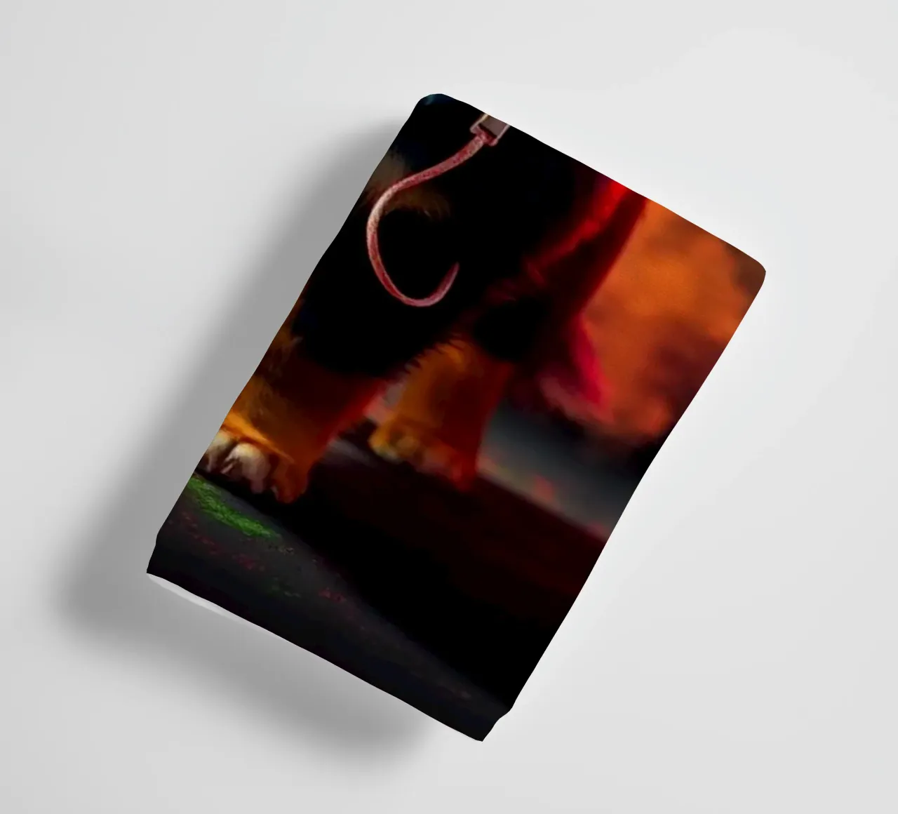 The colorful Bernese Mountain Dog #12 towel by Yumis.Beargang.and.Me