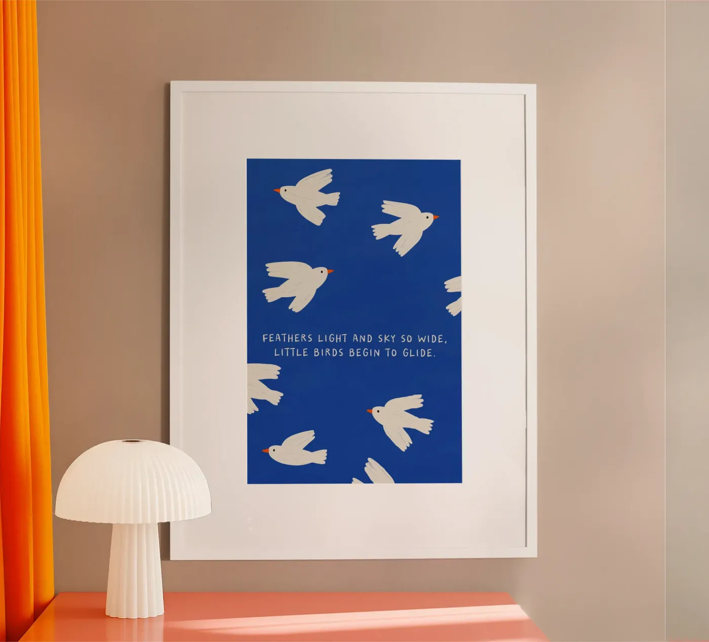 Feathers Light poster da treechild