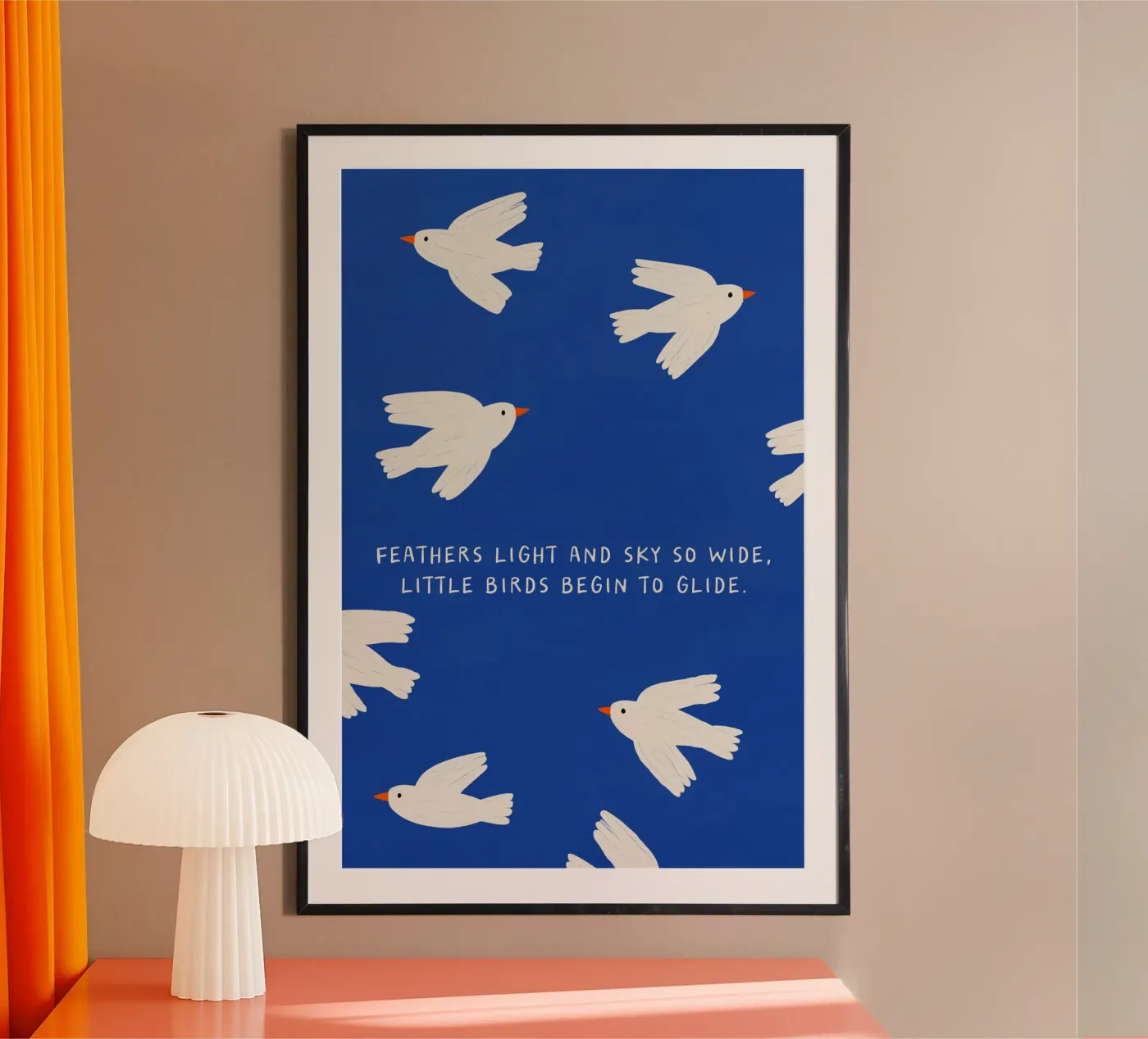 Feathers Light poster da treechild