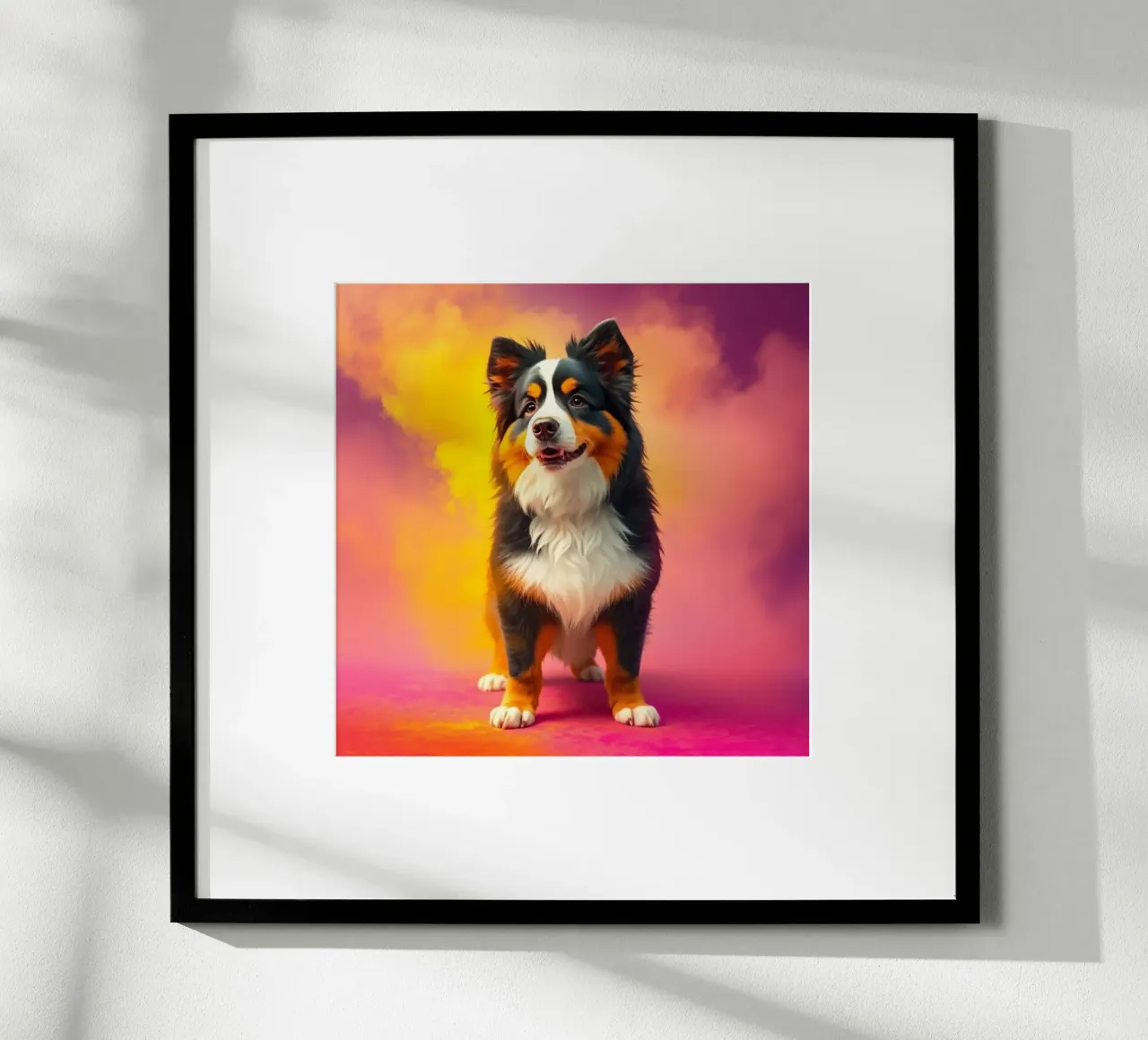The colorful Bernese Mountain Dog #13 hahnemühle by Yumis.Beargang.and.Me