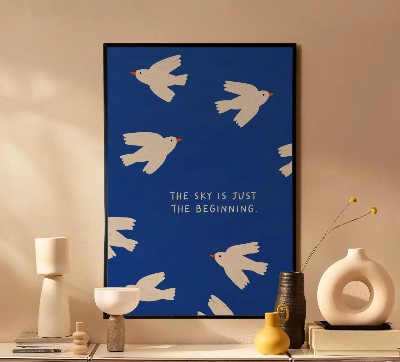 The Sky Is Just The Beginning carta hahnemühle da treechild