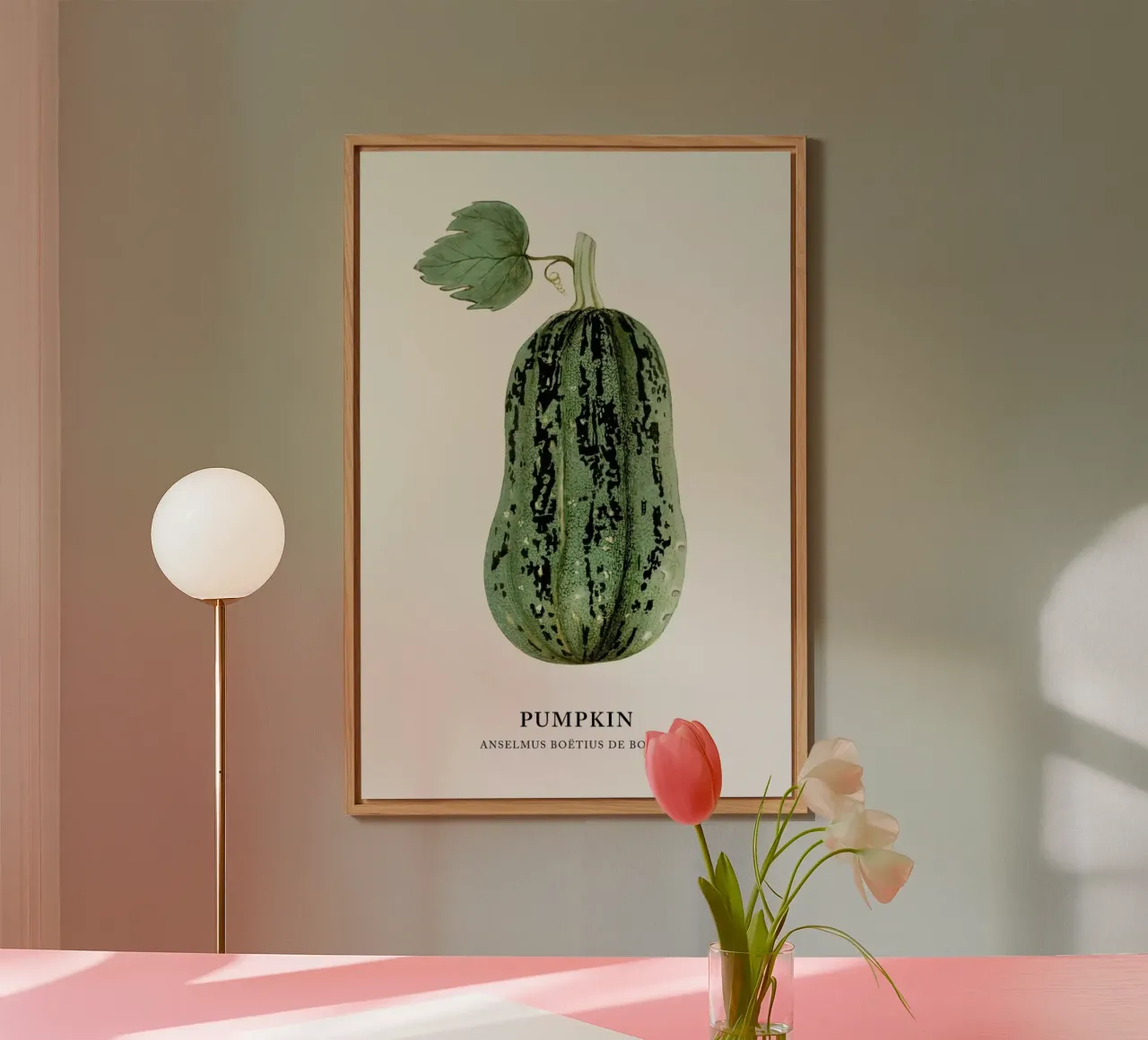 Anselmus Boëtius de Boodt - Pumpkin alluminio dibond da Vintage by JUNIQE