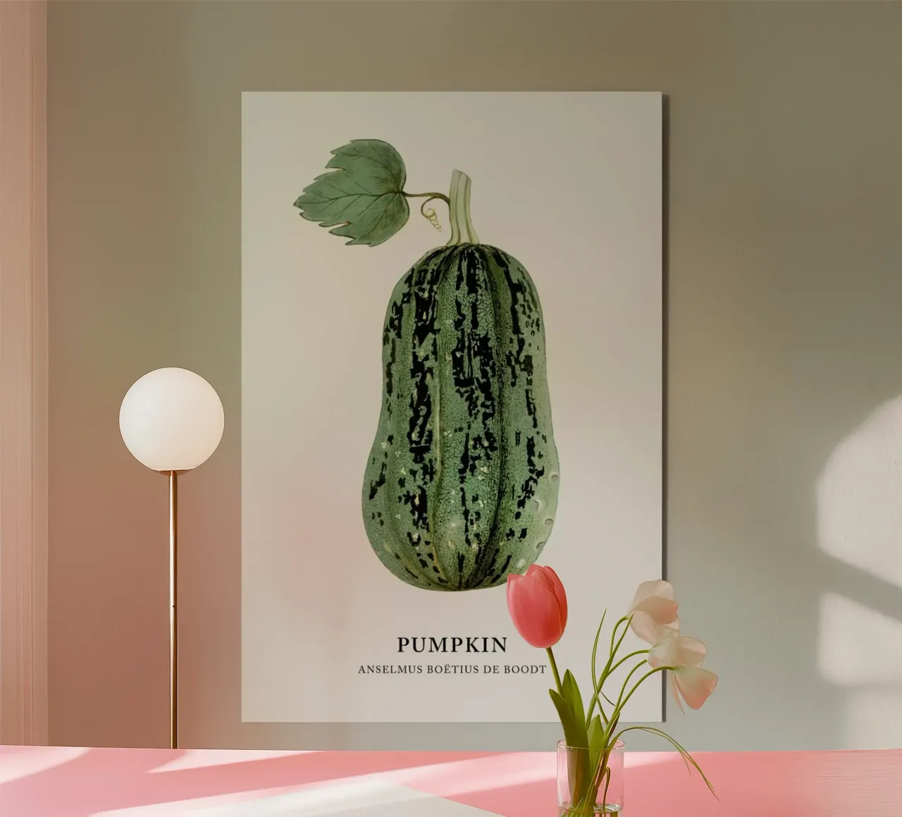 Anselmus Boëtius de Boodt - Pumpkin alluminio dibond da Vintage by JUNIQE