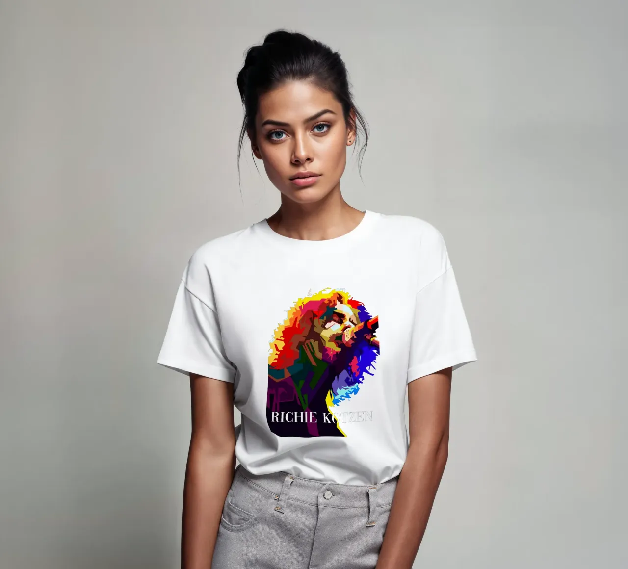 Ritchie Kotzen Cantante Rock Chitarrista WPAP Trending Now t-shirt da Artkreator