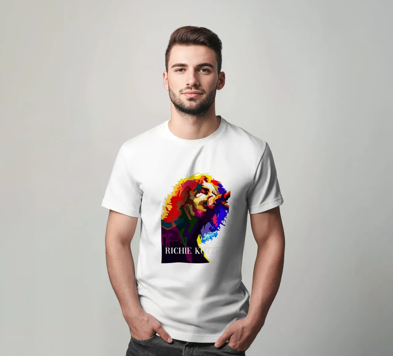 Ritchie Kotzen Cantante Rock Chitarrista WPAP Trending Now t-shirt da Artkreator