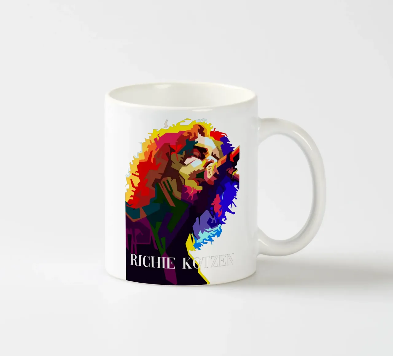 Ritchie Kotzen Cantante Rock Chitarrista WPAP Trending Now tazza in ceramica da Artkreator