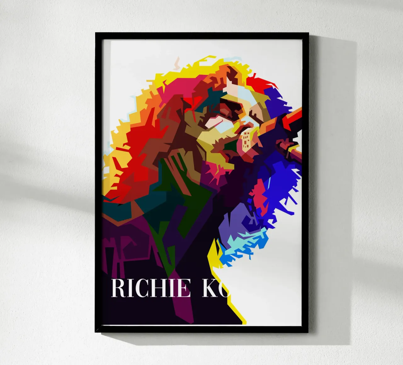 Ritchie Kotzen Cantante Rock Chitarrista WPAP Trending Now carta hahnemühle da Artkreator