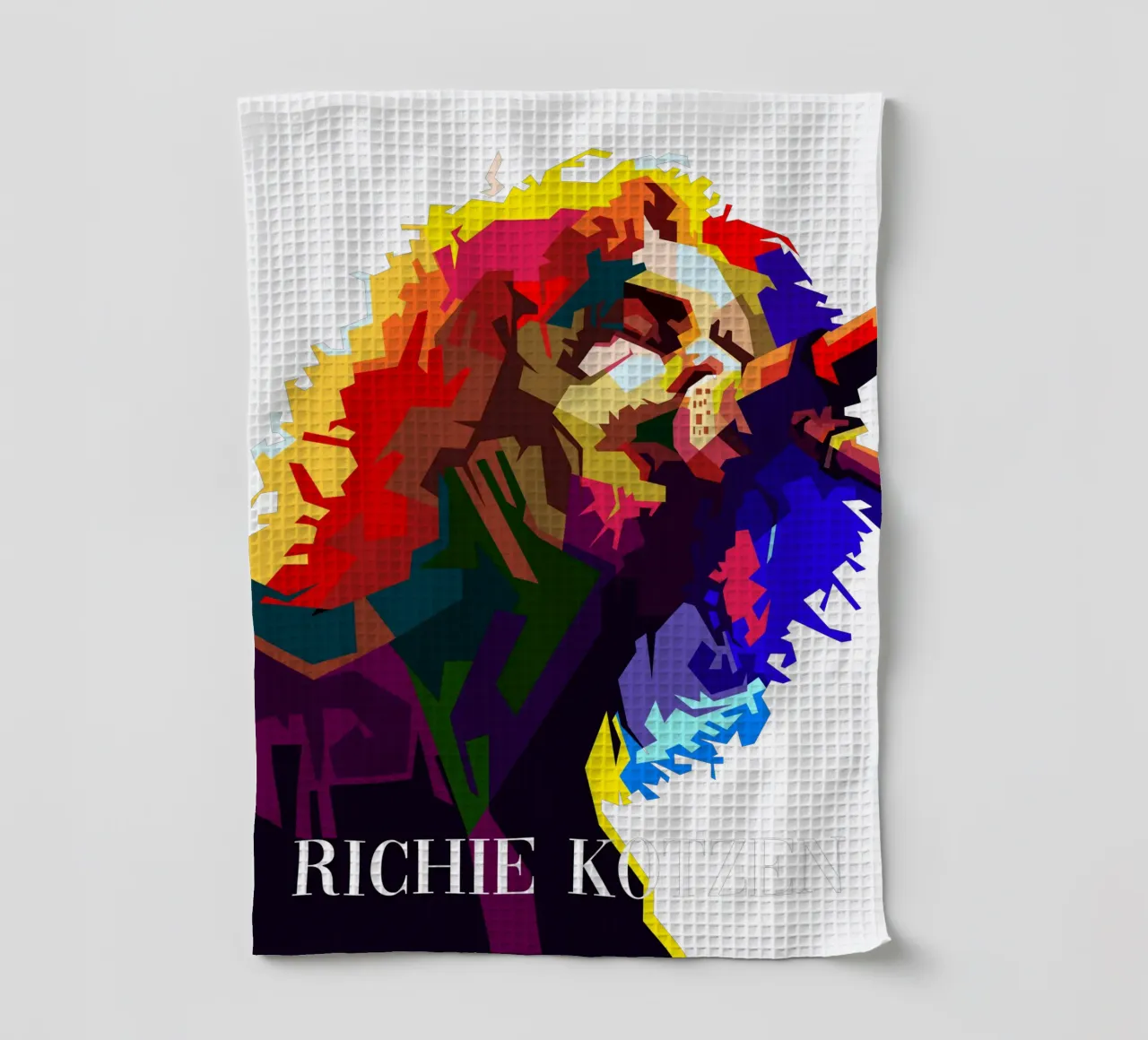 Ritchie Kotzen Cantante Rock Chitarrista WPAP Trending Now canovaccio da cucina da Artkreator