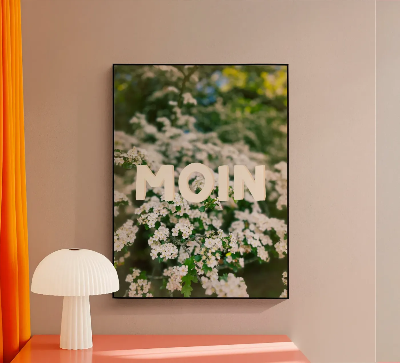 Moin Acryl-Glas von Nordic Vibes