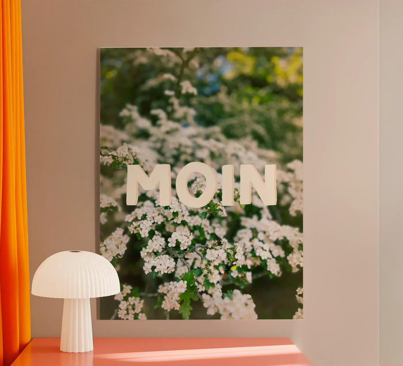 Moin Acryl-Glas von Nordic Vibes