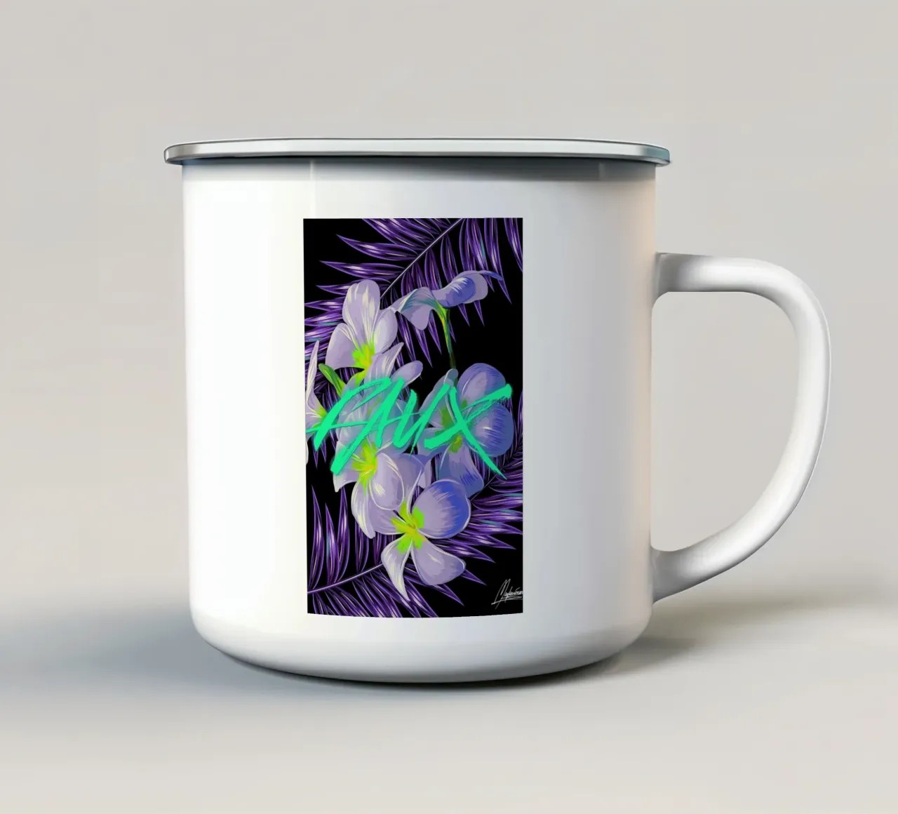 Faux tazza in smalto da Mayka ienova