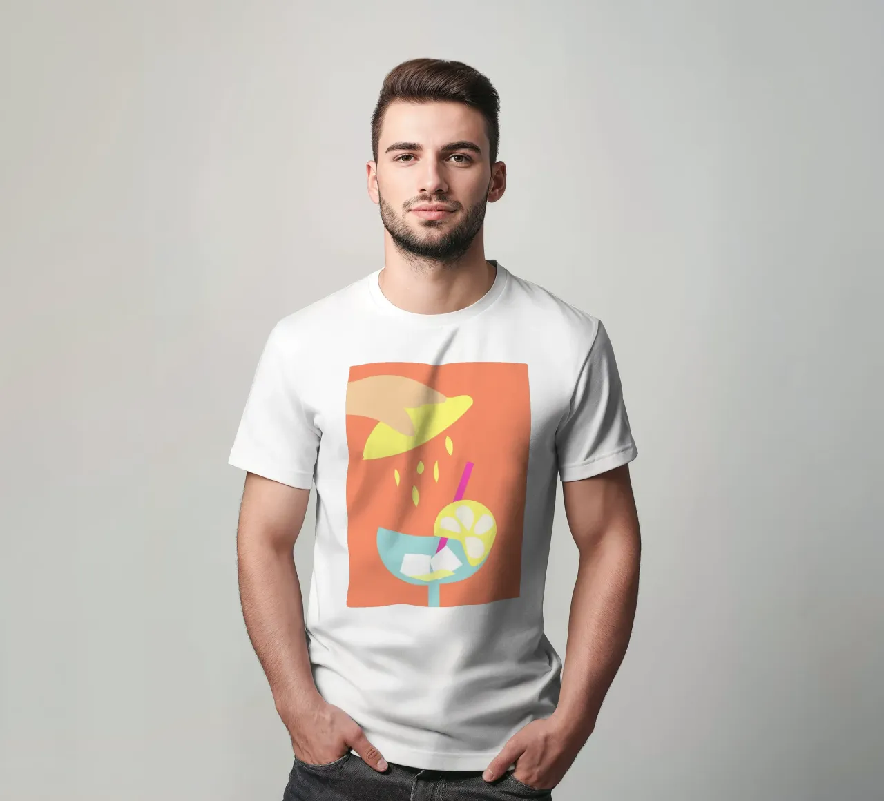 squeeze. t-shirt da FRICKE DESIGN