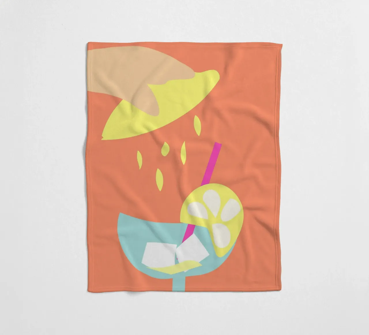 squeeze. Fleecedecke von FRICKE DESIGN