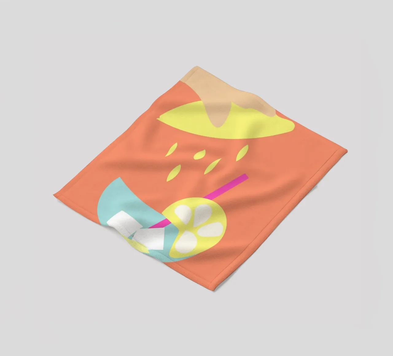 squeeze. Fleecedecke von FRICKE DESIGN