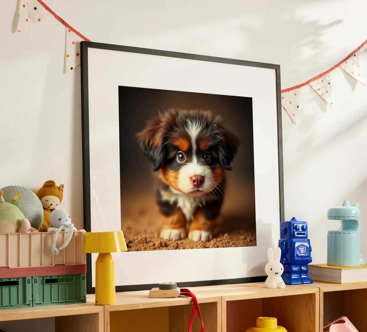 The colorful Bernese Mountain Dog #20 hahnemühle by Yumis.Beargang.and.Me